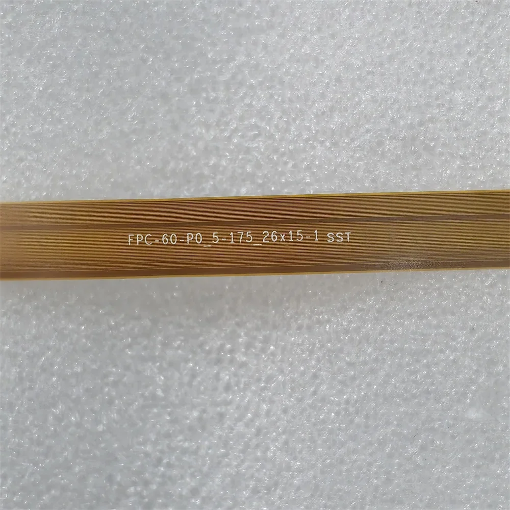 FPC-60-P0_5-175สายเคเบิล FPC-60-P0-5-175_26แบบยืดหยุ่น x 15-1 SST ตัวเชื่อมต่อแผงทีวีที่เหมาะกับ UN55TU7000FXZA