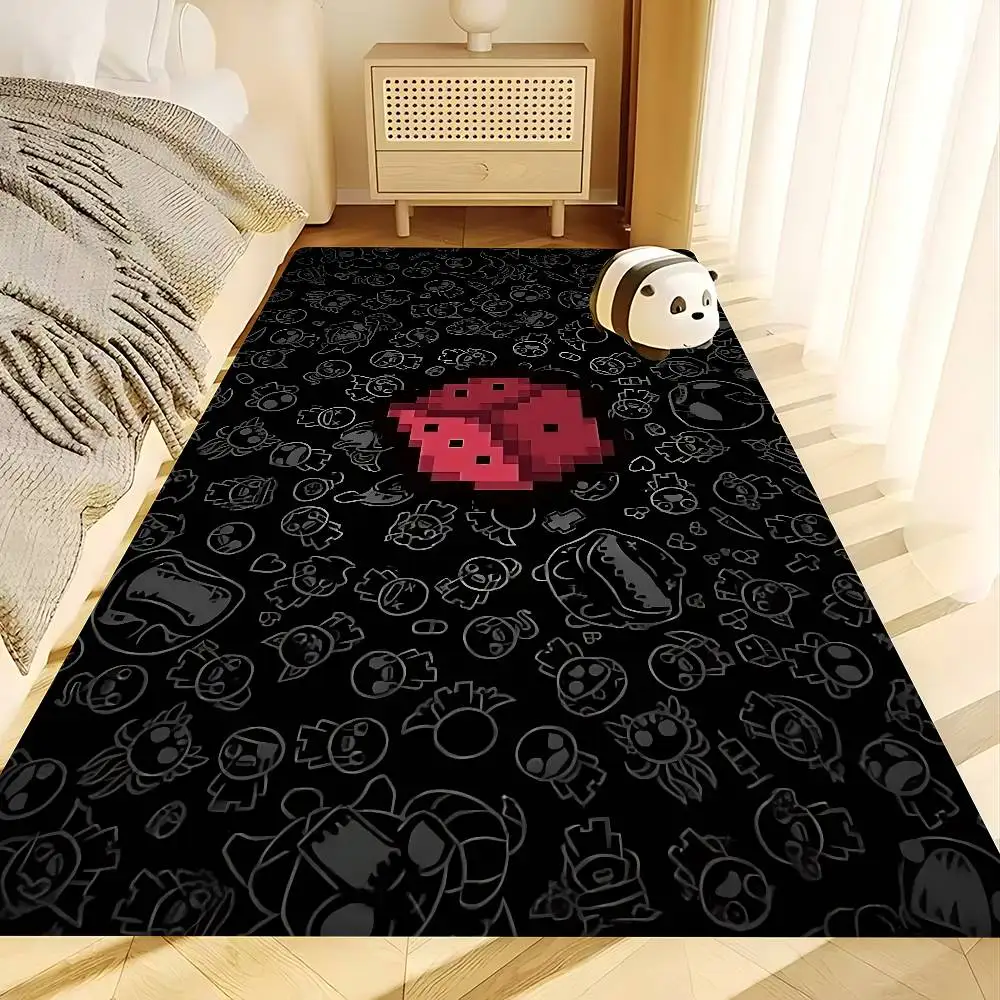 Anime The Binding Of Isaac Hallway Carpet Non-Slip Laundry Room Mat Laundry Decor Balcony Child Living Room Toilet Rug