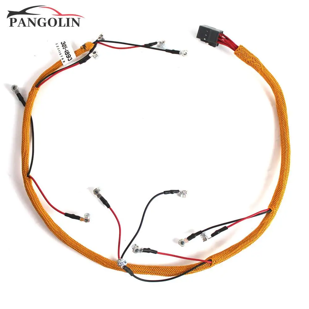 

1 set 305-4893 3054893 Injector Wiring Harness for CAT Excavator 320D E320D C6.4 Engine with 3 Months Warranty