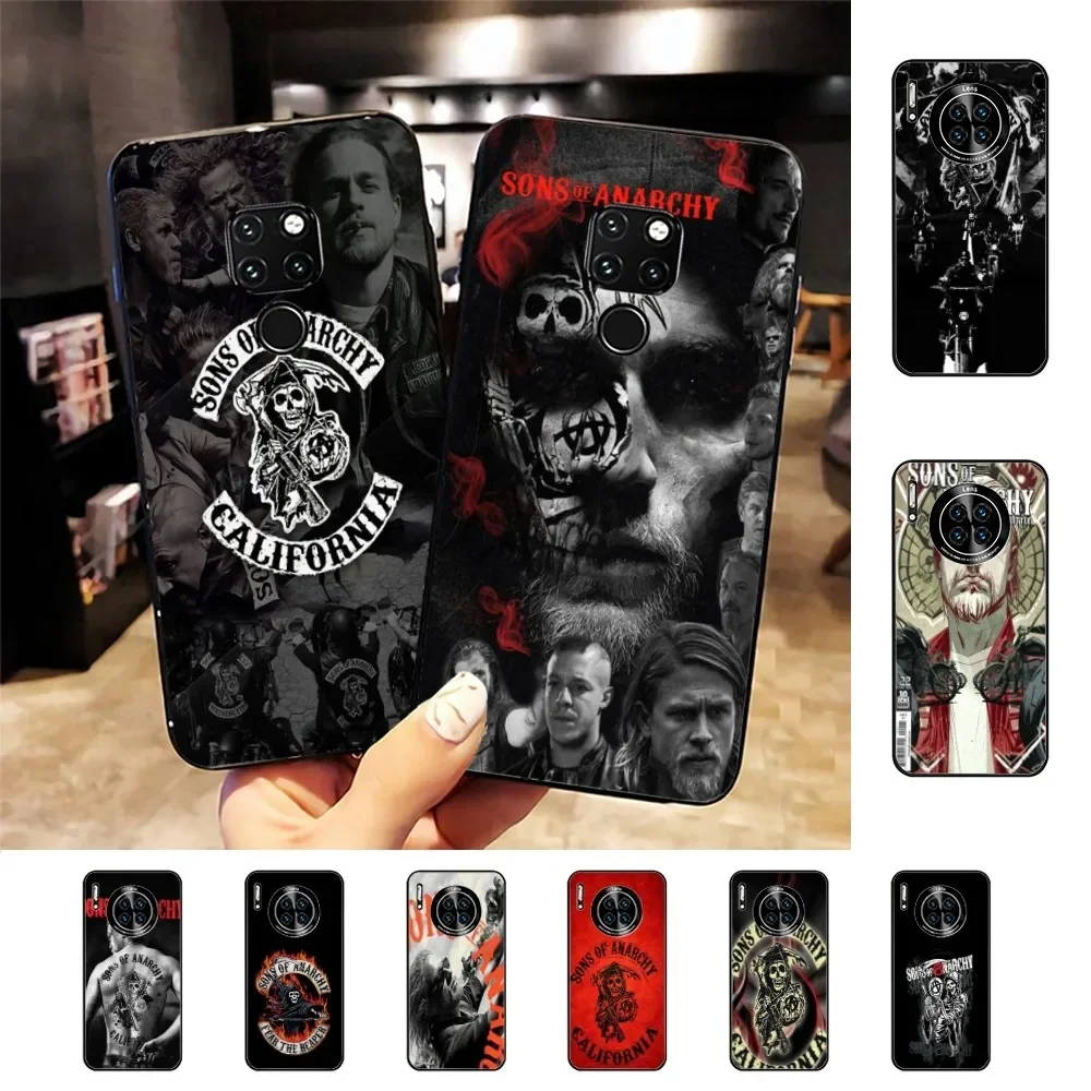 Sons of Anarchy Phone Case For Huawei Mate 10 20 30 40 50 lite pro Nova 3 3i 5 6 SE 7 pro 7SE