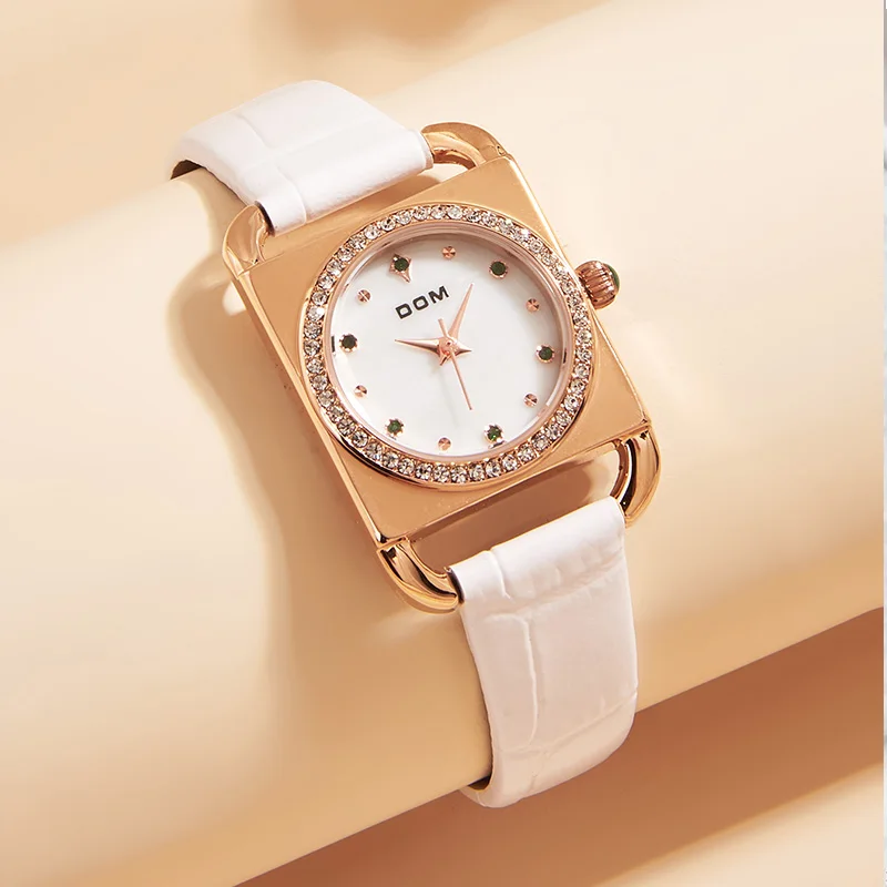 

DOM Women's Watch Fashion Women's Quartz Watch Bracelet Simple luxury women's watch