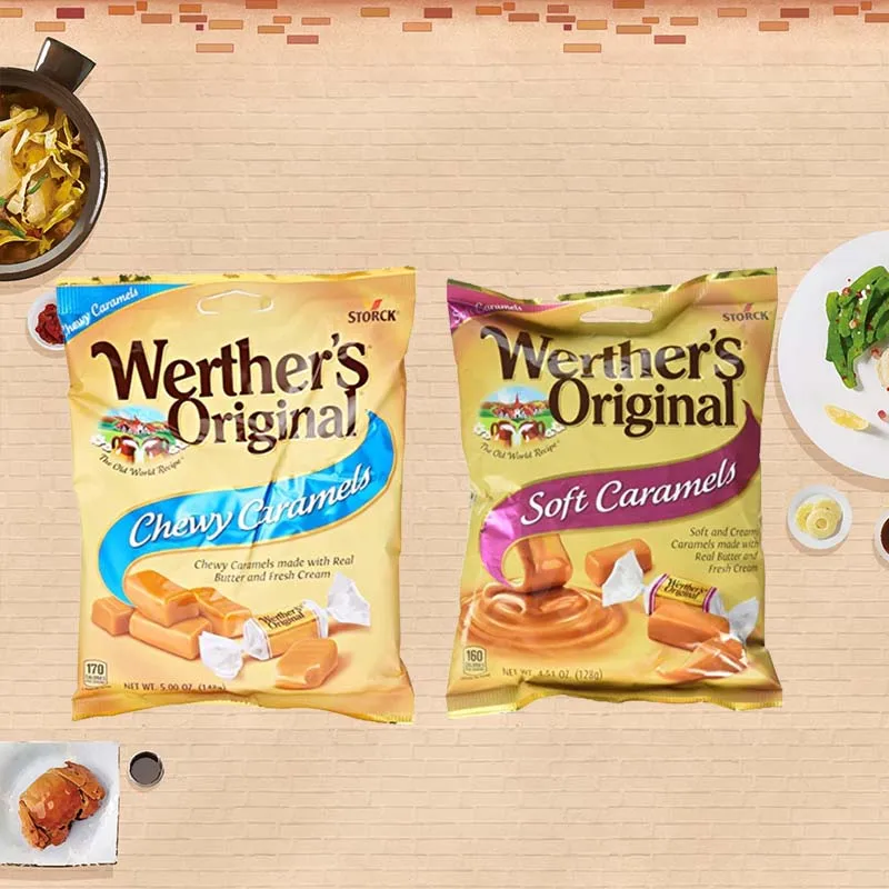 Werther's Original Chewy Caramels 5oz(142g)*2 packs