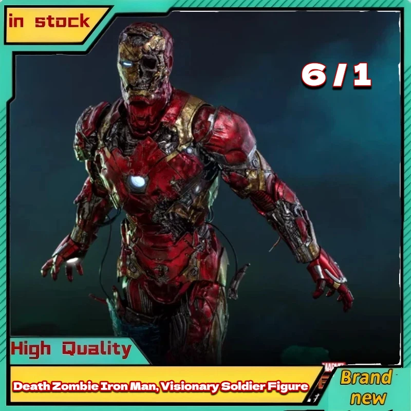 

Оригинальная коллекционная фигурка Hot Toys Mysterio's Iron Man Illusion в масштабе 1/6, Spider-Man Far From Home Zombie Action Figure MMS580