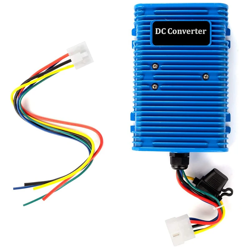 Golf Cart Voltage Reducer Regulator Converter 36/48V To 12V For EZGO Club Car Yamaha