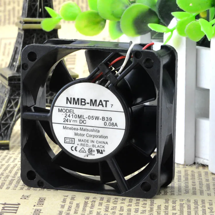 

НОВЫЙ ОРИГИНАЛЬНЫЙ 2410ML-05W-B39 24 В 6025 60*60*25 мм ОХЛАЖДАЮЩИЙ ВЕНТИЛЯТОР