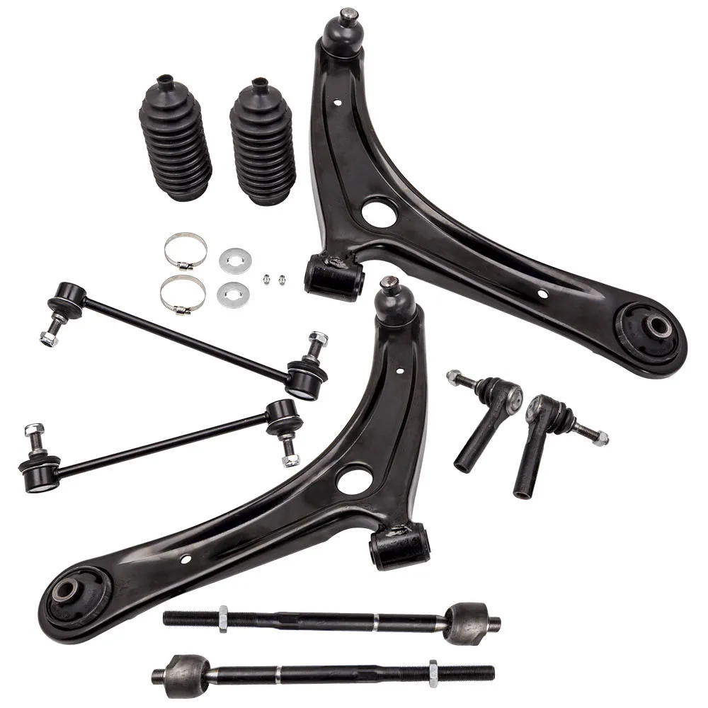 Front Lower Control Arm Sway Bar Tie Rods For Jeep Patriot Compass 2007-2017 Dodge Caliber