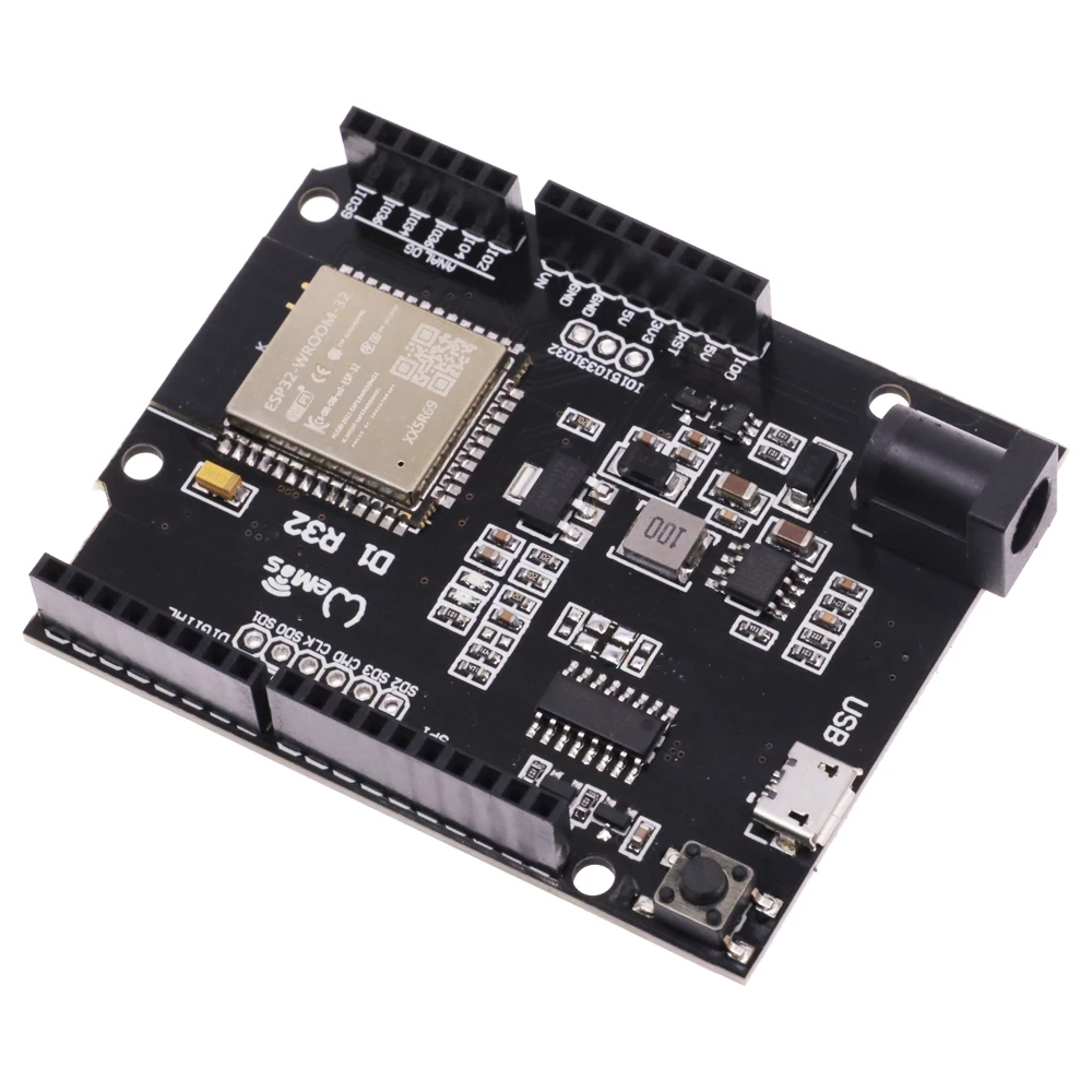 For Wemos D1 ESP32 ESP-32 WiFi Bluetooth 4MB Flash UNO D1 R32 Board Module CH340 CH340G Development Board For Arduino