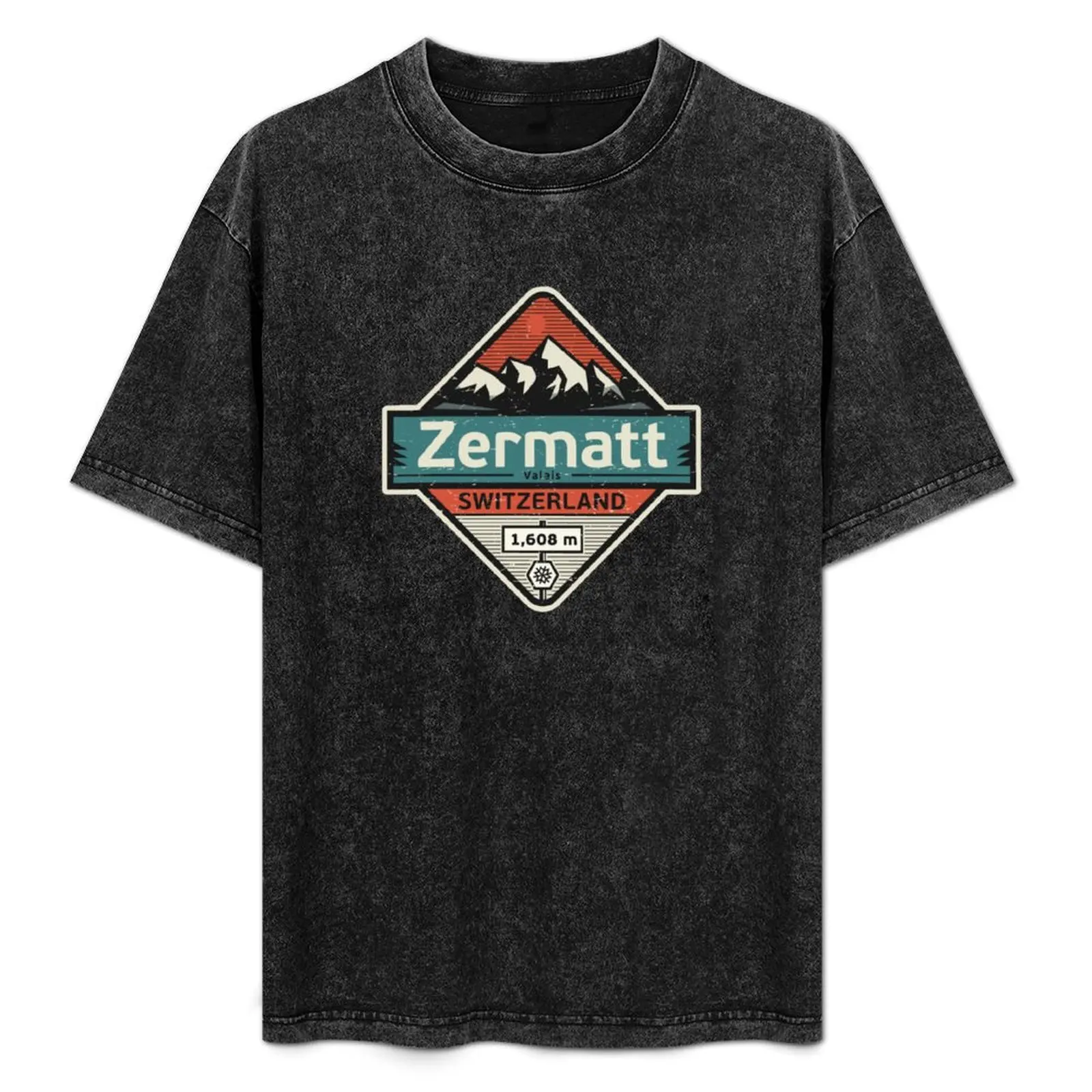 

Zermatt, Switzerland T-Shirt Large Size Soft Cotton T-Shirt