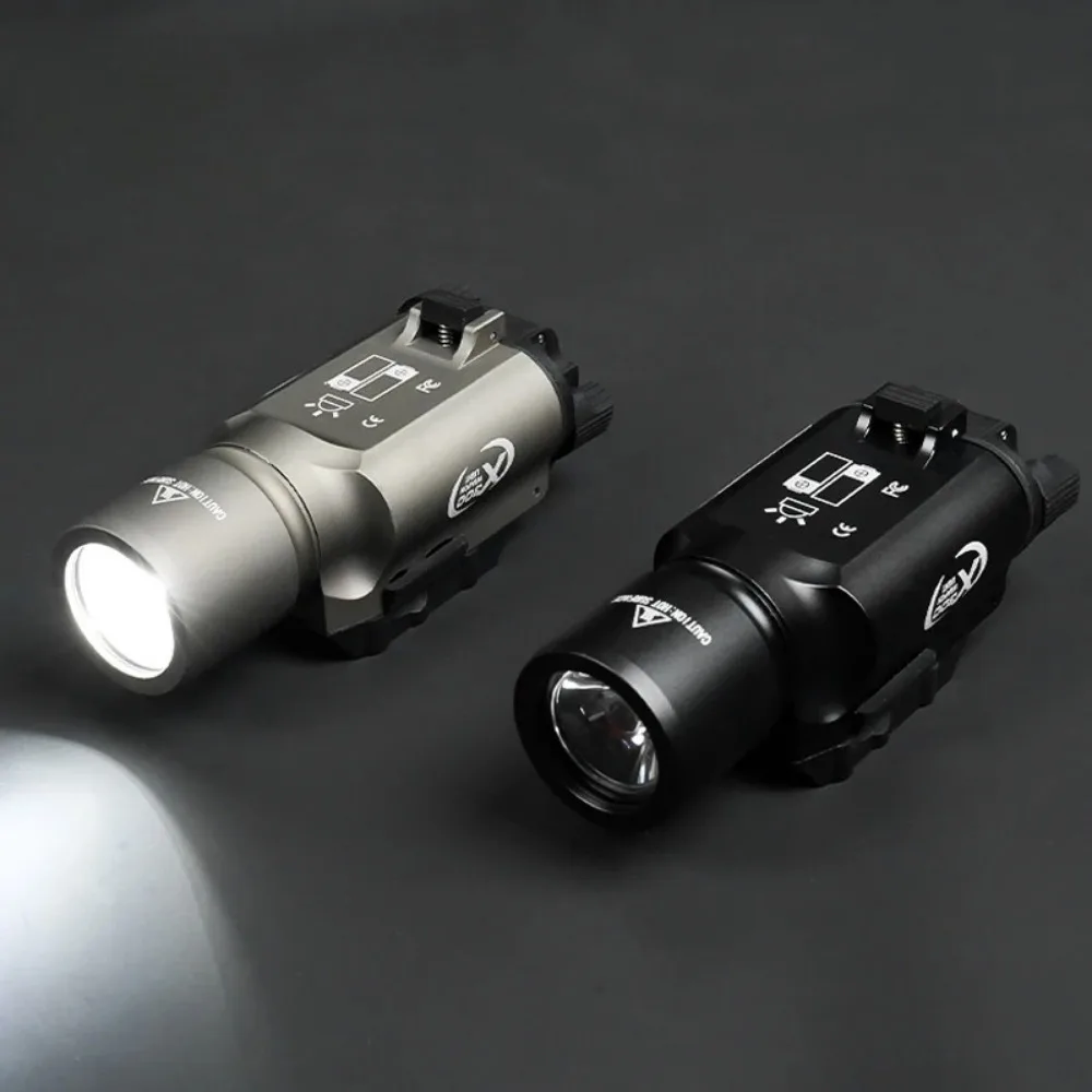 Tactical X300 X300U Ultra Pistol Scout Gun Light Rifle Airsoft Hunting Weapon LED Flashlight for Outdoor Hunting Fit 20mm Rail