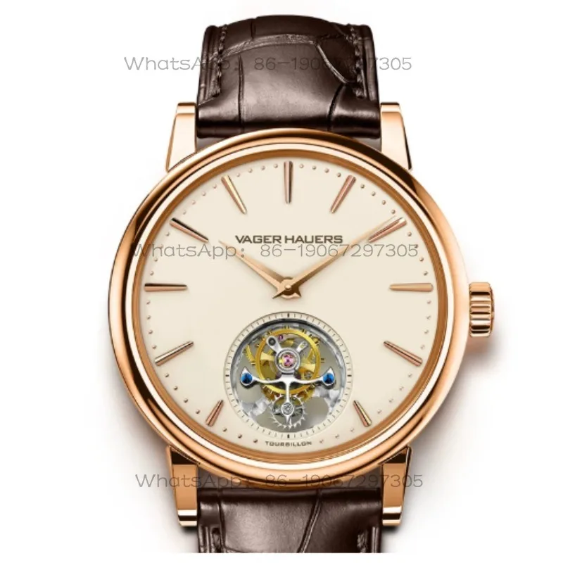 02541 Original national style men's mechanical watch, tourbillon hollow waterproof