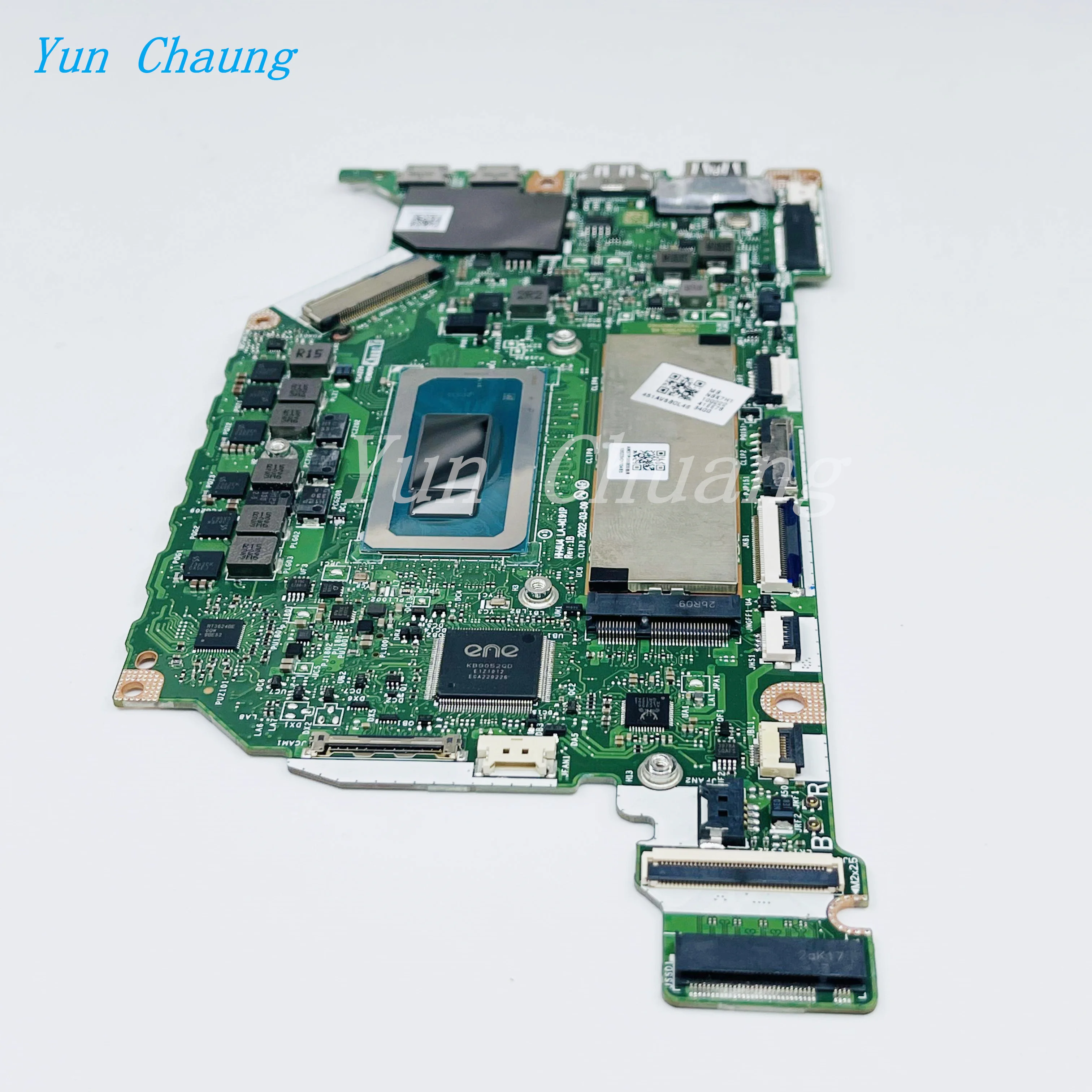 Imagem -06 - Mainboard para Acer Swift Sf314512 N21c2 Computador Portátil Placa-mãe Nb. K7h11.002 com I51240p I7-1260p Cpu 16g Ram Hh4u4 La-m191p