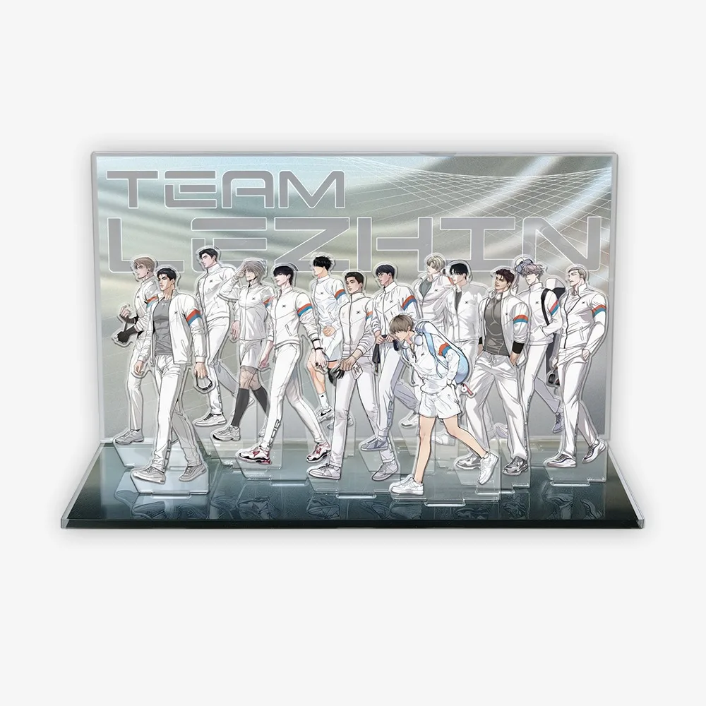 2024 New [Official Original][Official Original]Korean Comic Team Lezhin Original Stand Diorama Acrylic Stand 180x105x74mm