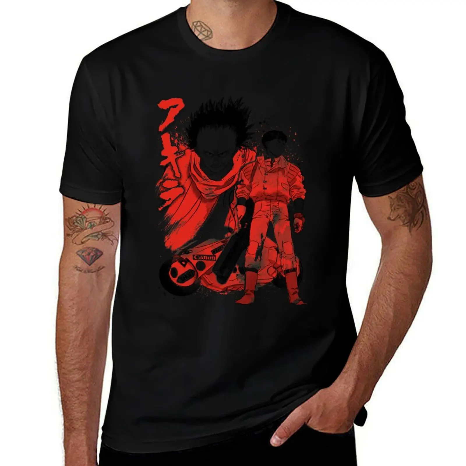 

and T-Shirt sumi-e personalised Kaneda cotton t shirt cotton percent 100 man Tetsuo t shirt pack T-Shirt t for shirt