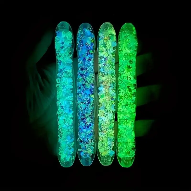 Diamond Painting Glow-In-The-Dark Dotting Pen DIY 5D Diamond Painting Glow-In-The-Dark Dotting Pen with 6 Plastic Tip Tools, Printed DIY Diamond Pen Tool Kit - view 6
