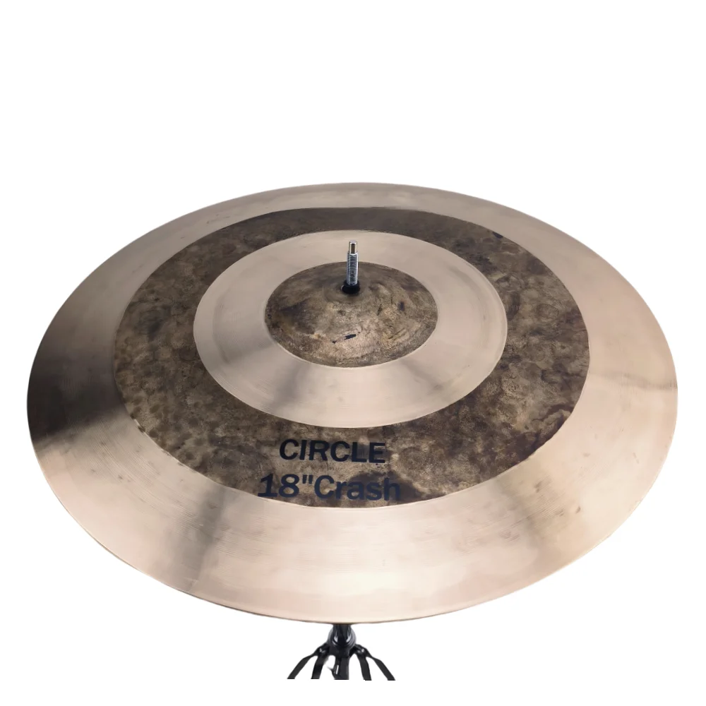 18inch 45cm Crash Cymbals Accessoul Circle Series Cymbals for Jazz