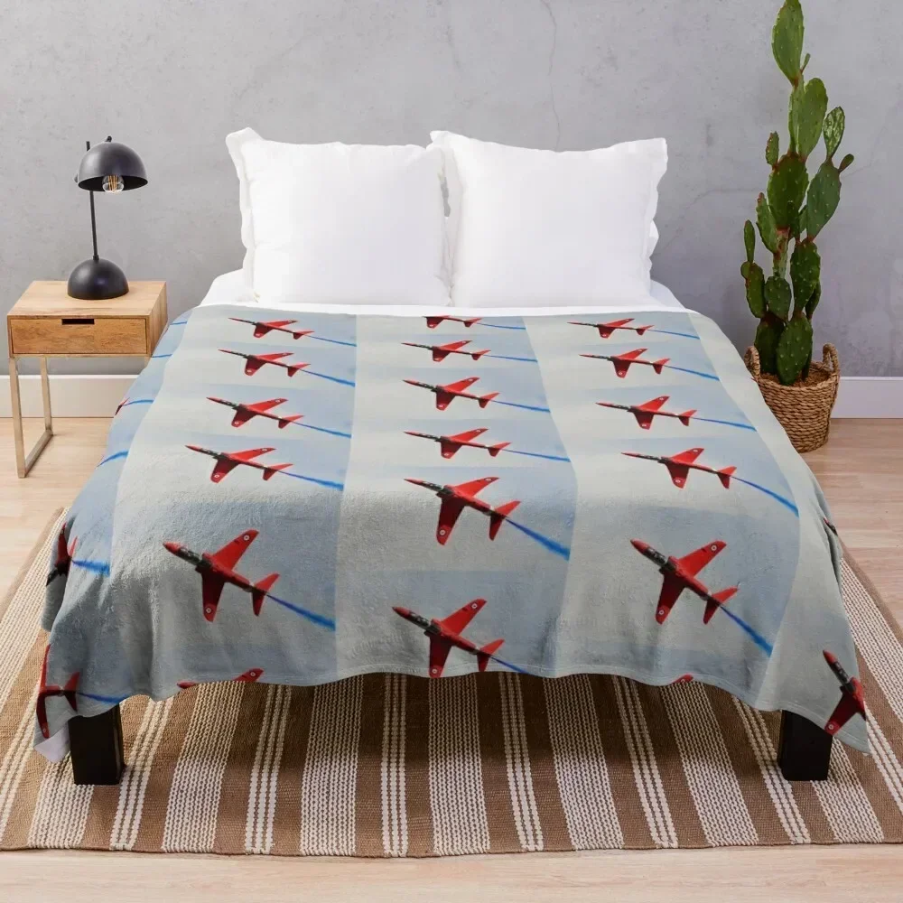 

Red Arrows Hawk Throw Blanket Soft Breathable Blanket for Night Sleeping