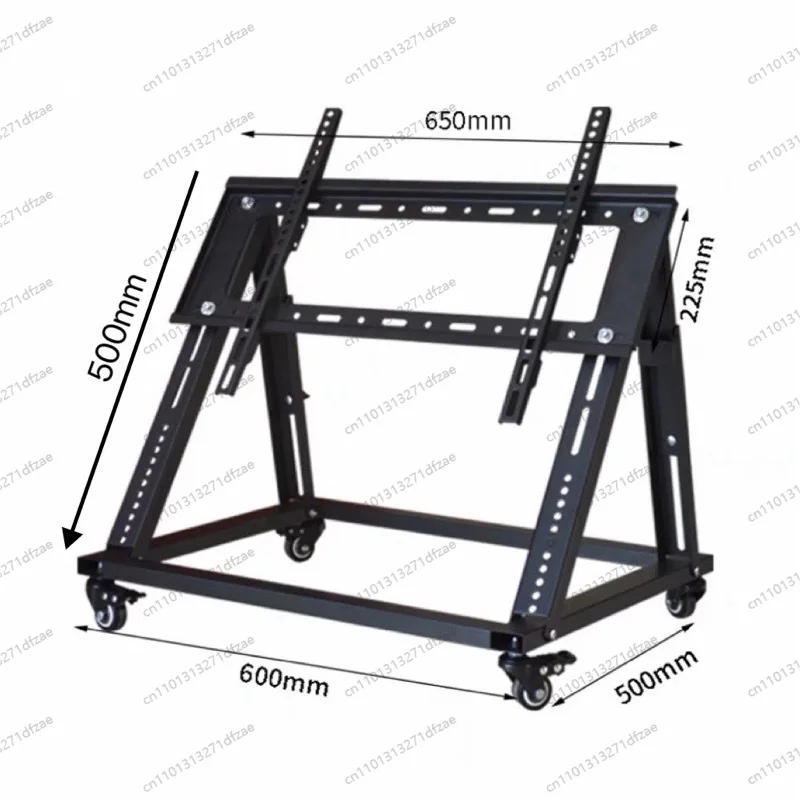 غرفة الاجتماعات Rostrum General Low TV Mobile Bracket أرضية عمودية 90 درجة إمالة