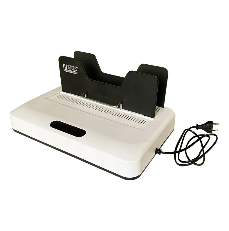 Fully Automatic 60mm Envelope Hot Melt Binding Machine for Tender Contract Documents Electric Power Source