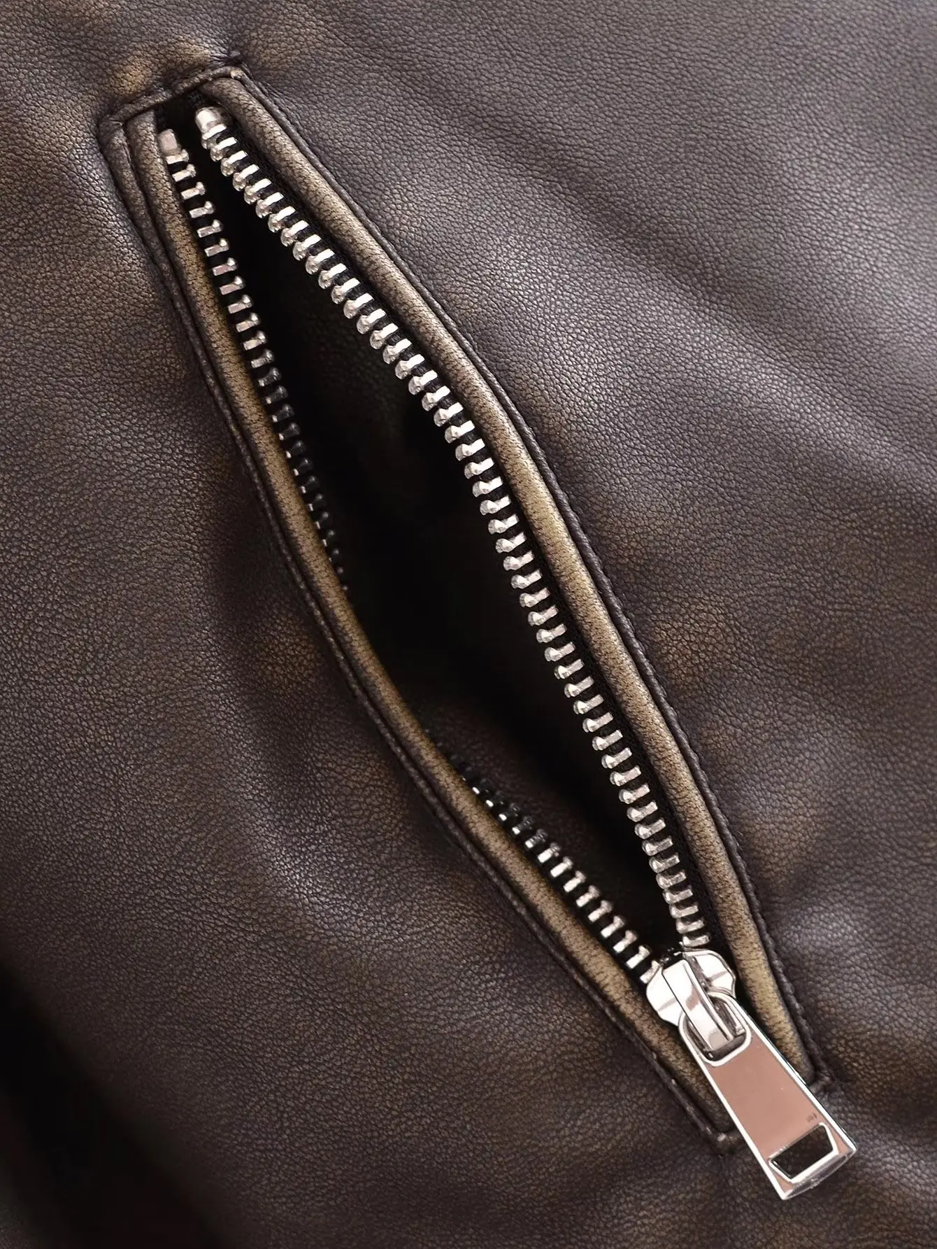 Blouson en similicuir PU femme, streetwear, vintage, avec ceinture, fermeture éclair, rétro, motard, 2023