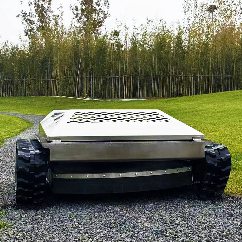 

Индивидуально настраиваемая газонокосилка на гусеничном ходу с дистанционным управлением, 22 л.с., подходит для различных сценариев использования.