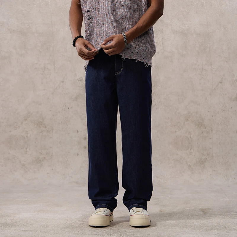 

Clanfit стрейч прямая версия ультратонкая летняя/весенняя шелковая шелковая мятная волокно ультратонкая основная джинсовая ткань