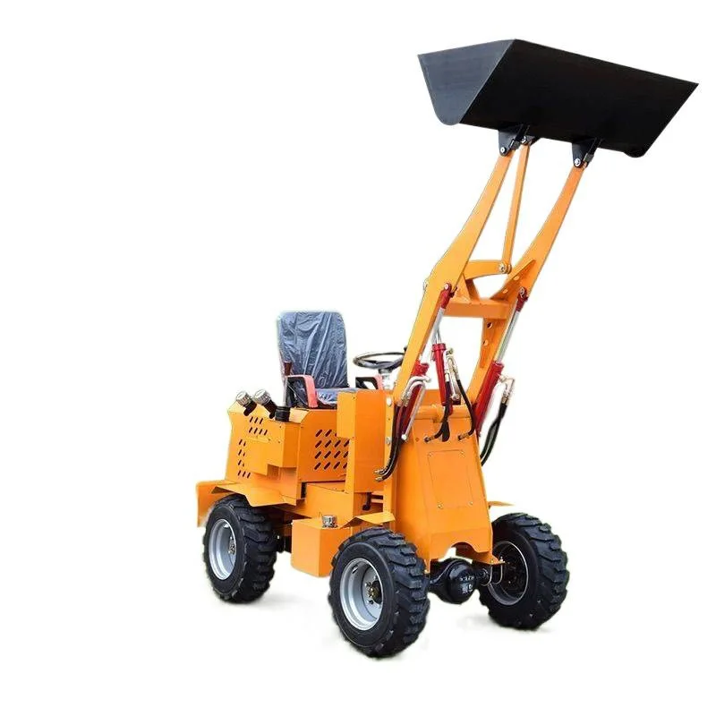 

Four-wheel drive agricultural farm manure cleaning site construction bulldozing household grass shovel
