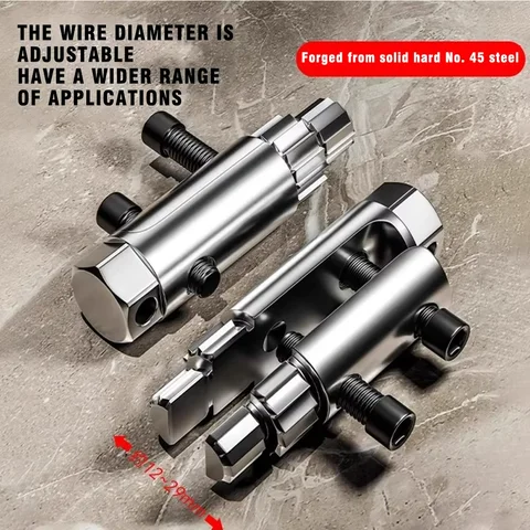 Hex Stripped Screw Extractor Set Multifunctional Handle Broken Screw Removal Tool Bolt Extractor Kit Pipe Extractor 2025 new