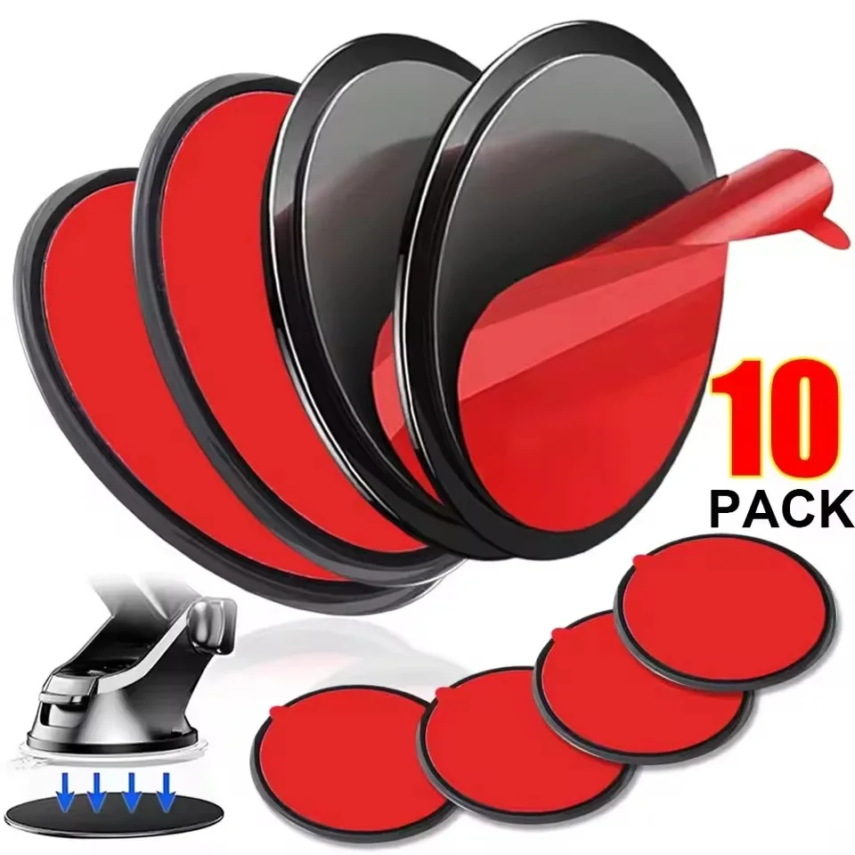1/10pcs Car Phone Holder Stickers Suction Cup Adhesive Dashboard Mount Disc Pad Base for GPS Phone Stand Holder Bracket Sticker