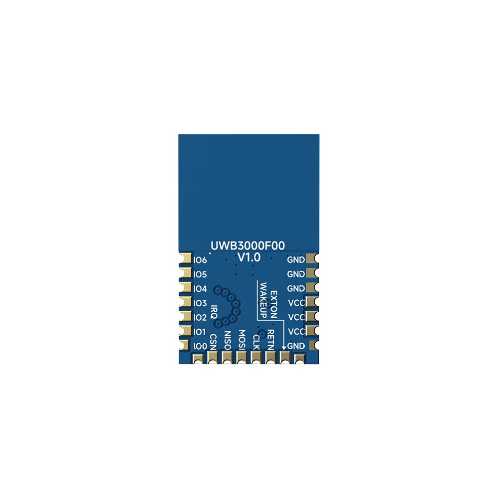 G-NiceRF UWB tracking indoor positioning module,Positioning accuracy: 10cm,two-way ranging,UWB3000F00 adopted Decawave's DW3000