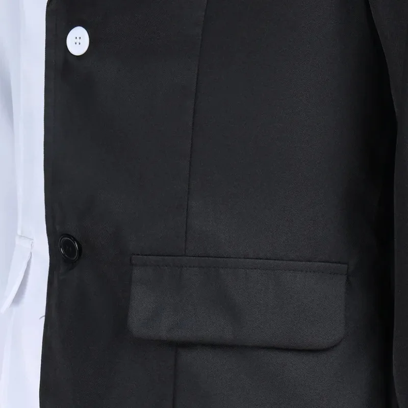 

Костюм для косплея CyMan Two Face Harvey Apollo Dent, черно-белые костюмы на Хэллоуин, карнавал, косплей Harvey Dent, индивидуальная одежда