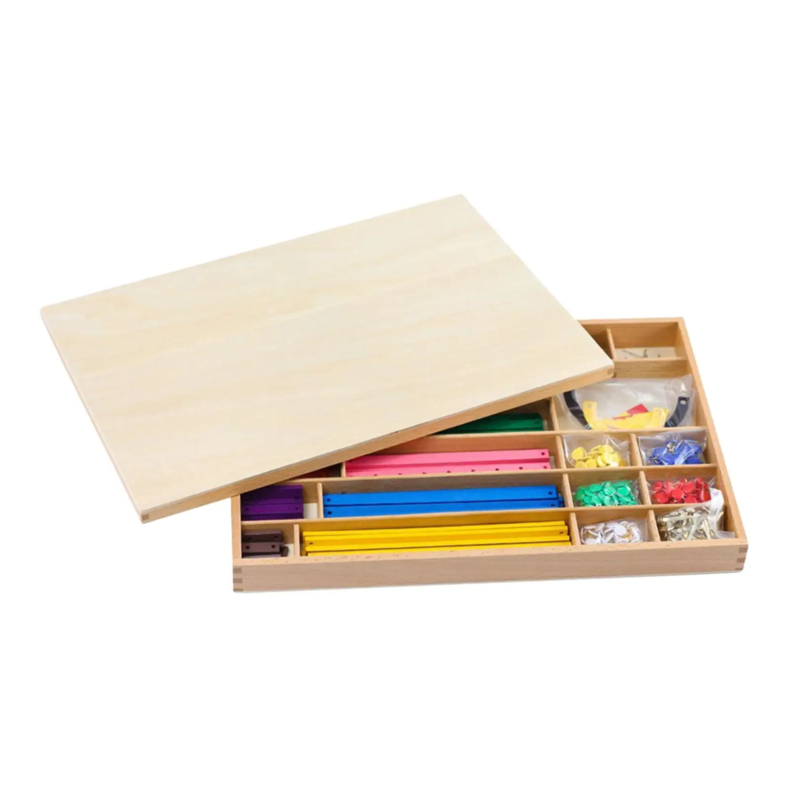 Bâtons géométriques qui s'adaptent ensemble, aide pédagogique de la géométrie des mathématiques, outils de mathématiques manipulatifs pour la maternelle, cadeau, jouet d'éducation précoce