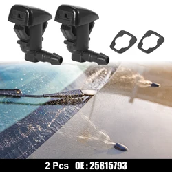 X Autohaux 2PCS Front Windshield Wiper Nozzles Sprayer 25815793 for Cadillac CTS 2008 2009 2010 2011 2012 2013 2014 2015
