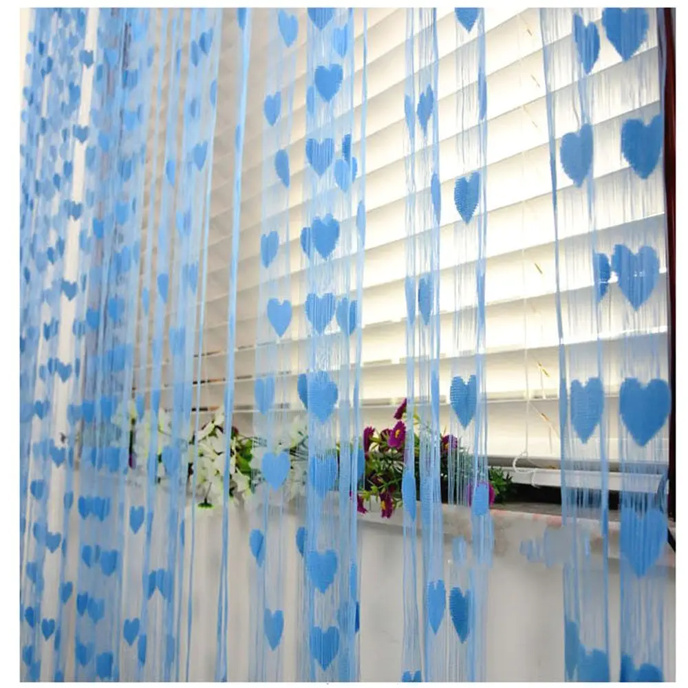 Home Decoration DIY Decoration Heart-shaped Cord Curtain Line Curtain Door And Window Curtain Tassel