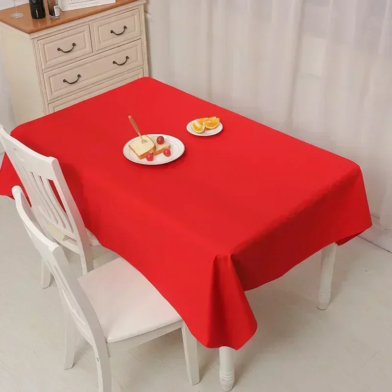 

2024 Table cloth polyester tablecloth round table cloth circular solid white S