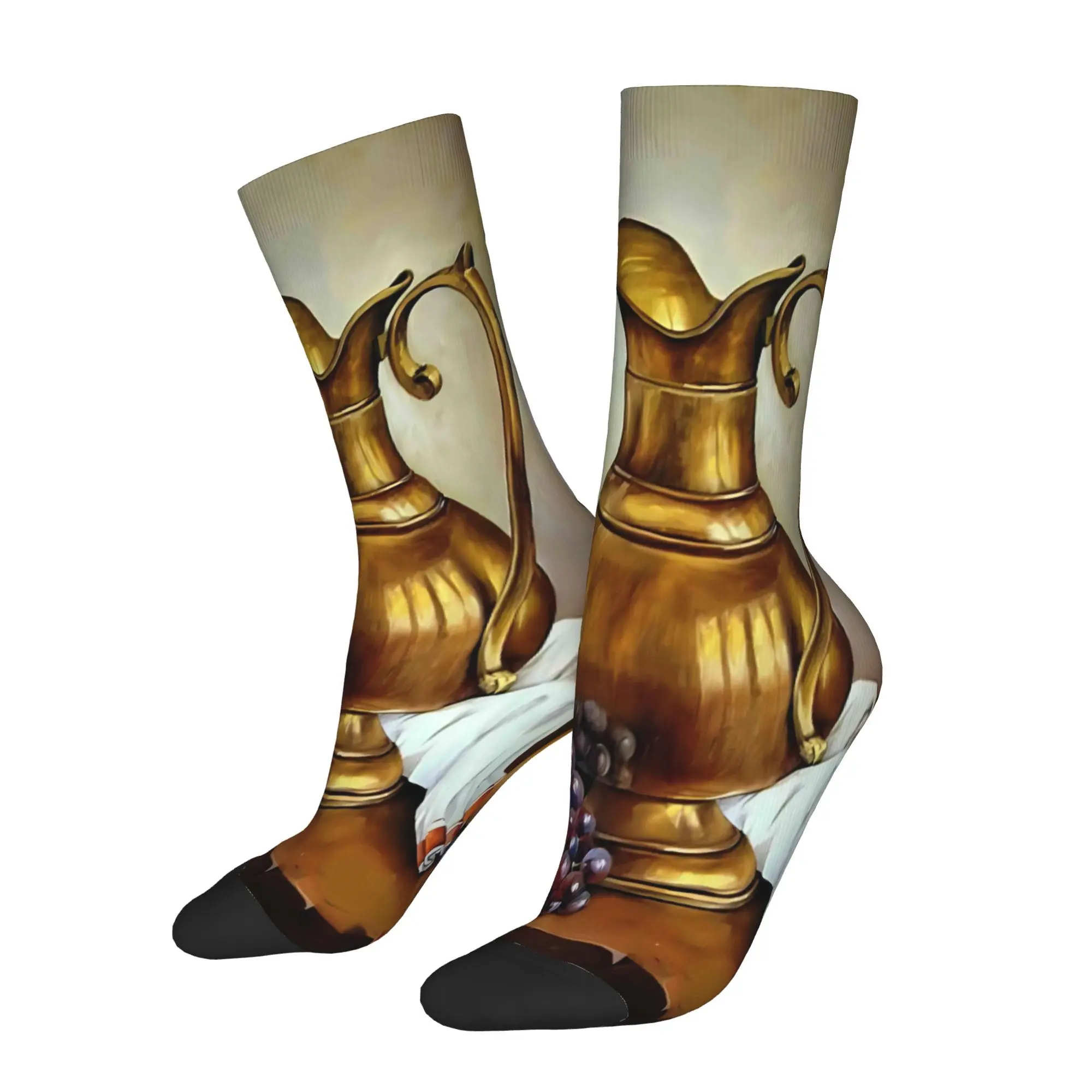 

Grape Sweet Fruit Sock Printed Man Polyester