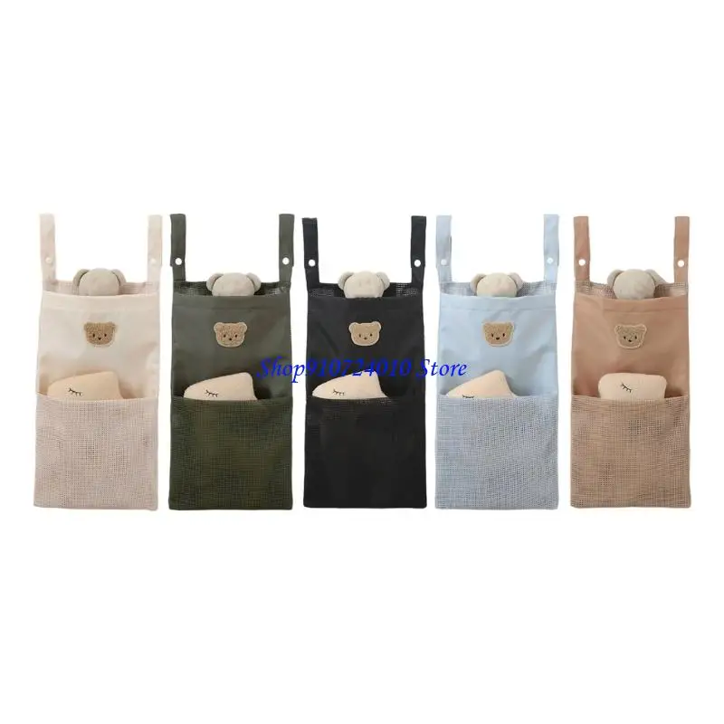 نظام تخزين سرير الأطفال الموفر للمساحة 77HD، جيوب جيدة التهوية، تصميمات معلقة متينة