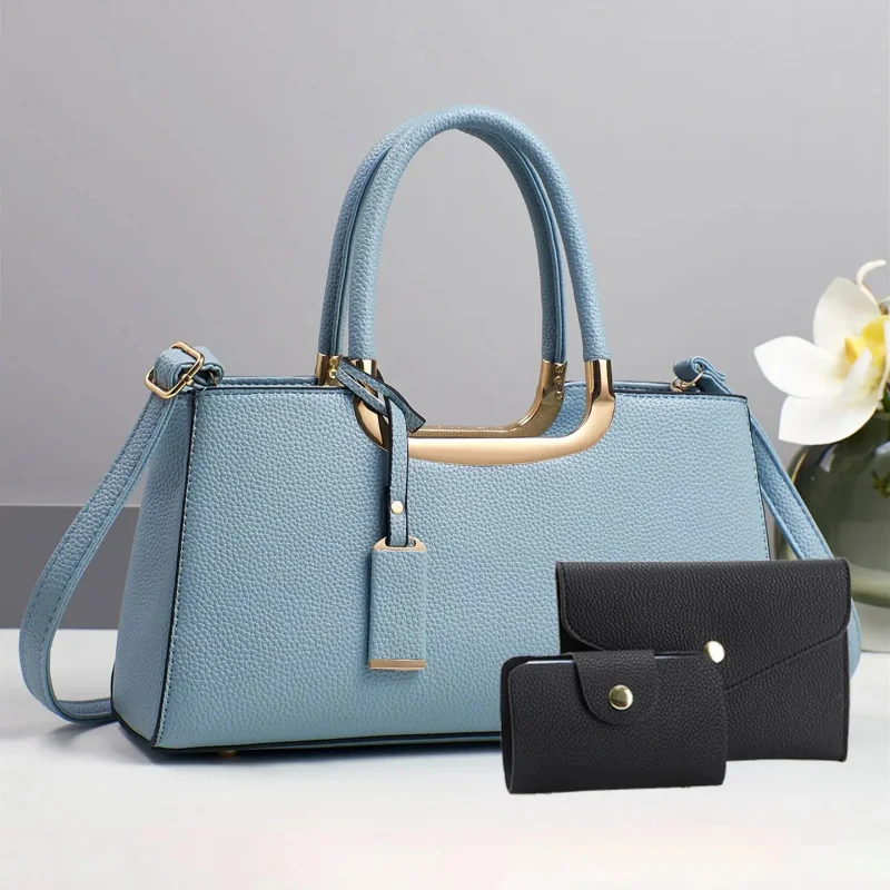 PU Leather Crossbody Shoulder Bags, Adjustable Strap, Plain Design, All Seasons, Perfect Gift for Mom & Girlfriend view 6