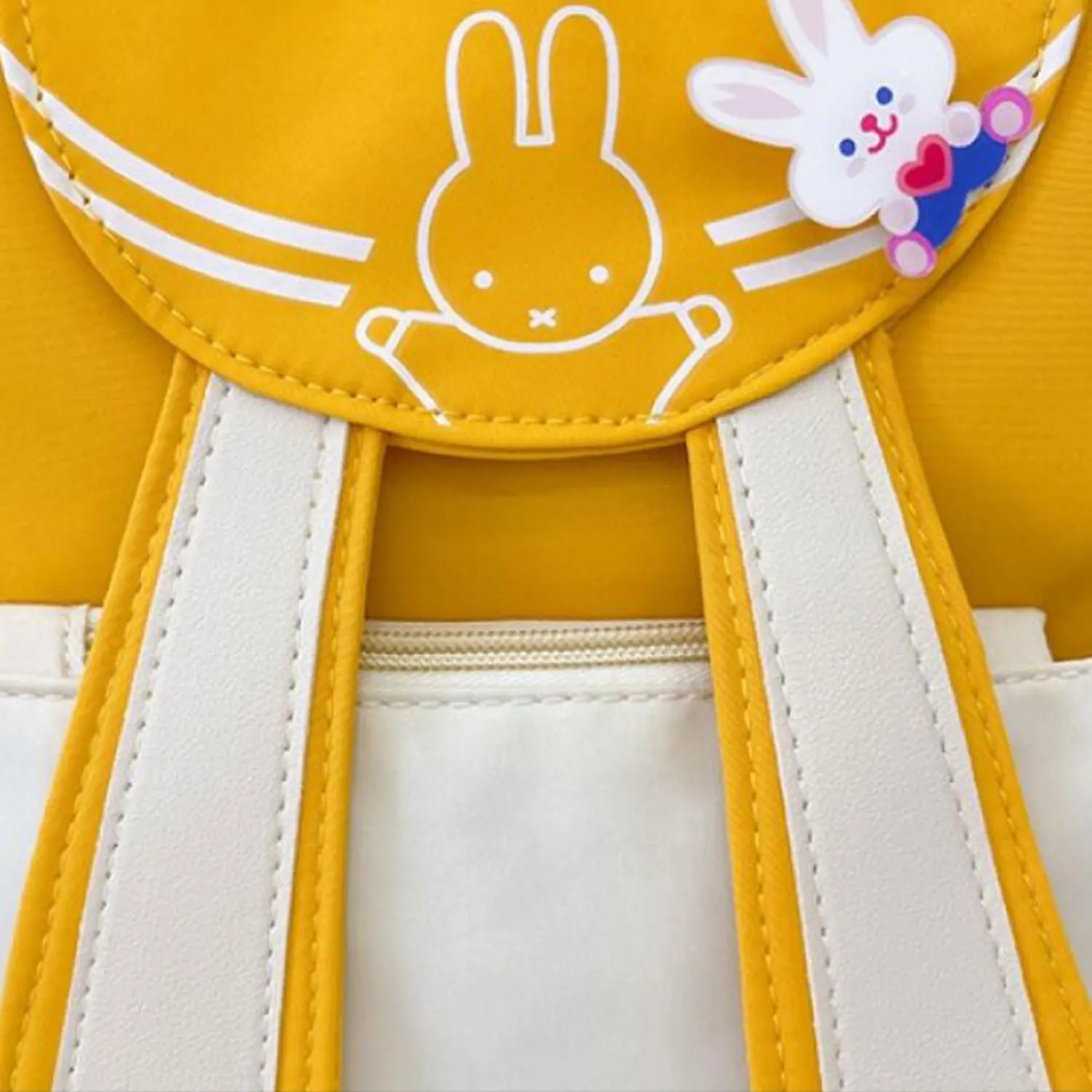 Cute rabbit ears nylon children\'s schoolbag shoulder bag boys and girls fashion cartoon excursion classes