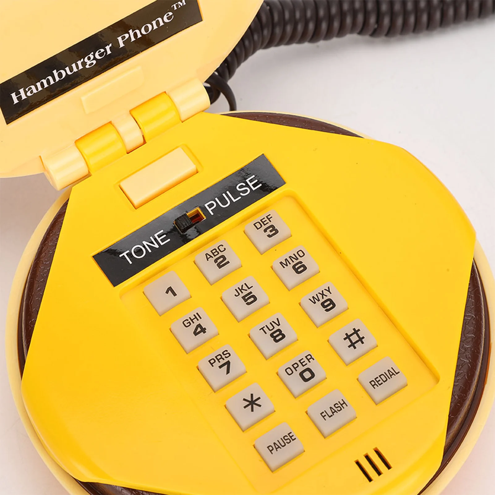 Novelty Emulational Hamburger Telephone, Unique Home Decoration