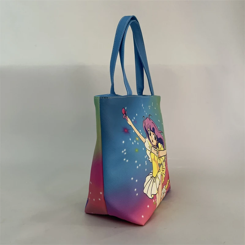 Magical Angel Creamy Mami H8461 Fashion Anime Top-Handle Bags Casual Cartoon Handbag Storage Bag Tote Girl Travel Gift