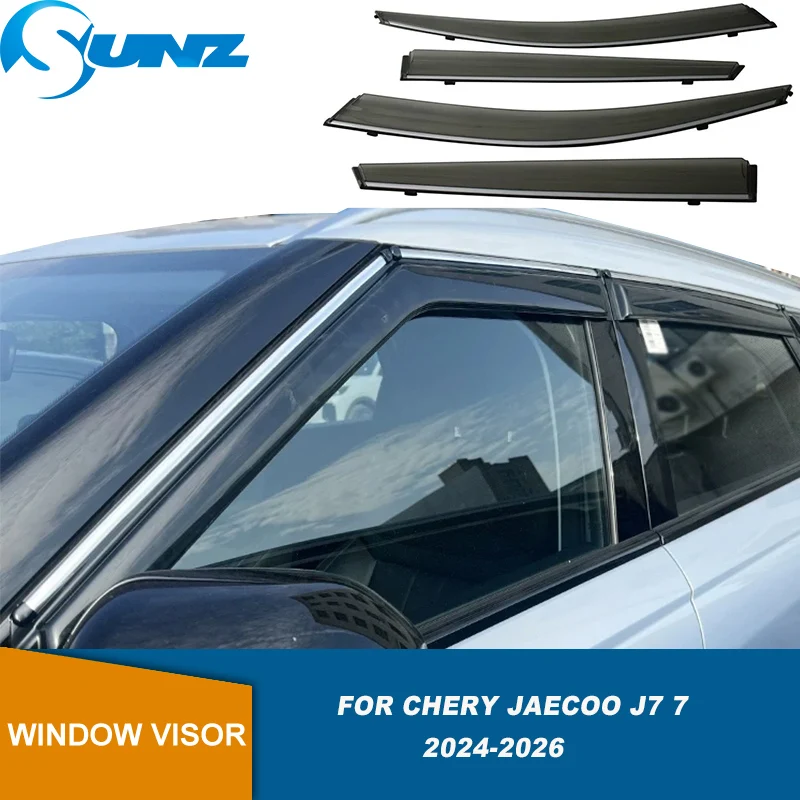

Window Visor For Chery Jaecoo J7 7 2024 2025 2026 Weathershied Wind Sun Rain Guard Window Wind Deflector