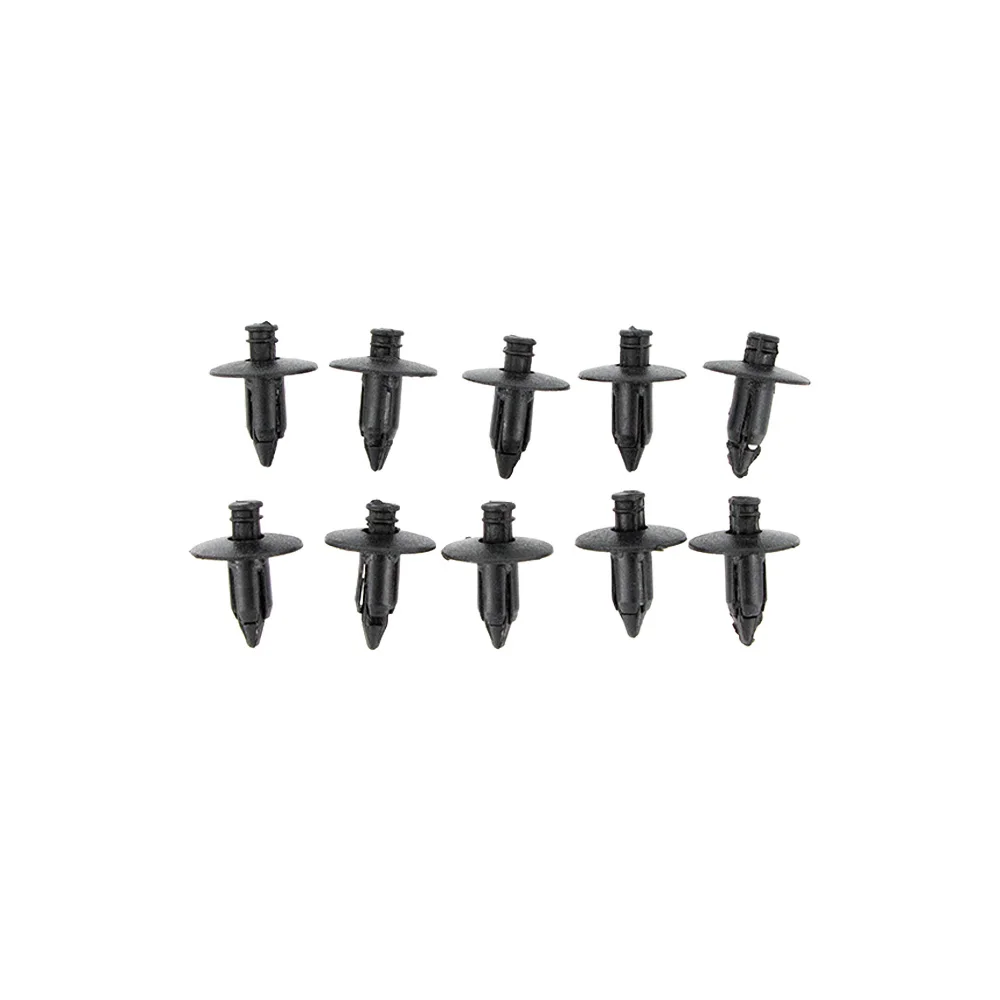 50pcs Plastic Bicycle Fairing Rivet Setting Panel Fastener Clips for Honda for Suzuki for Kawasaki Car Fenders Bumpers Clips 7MM