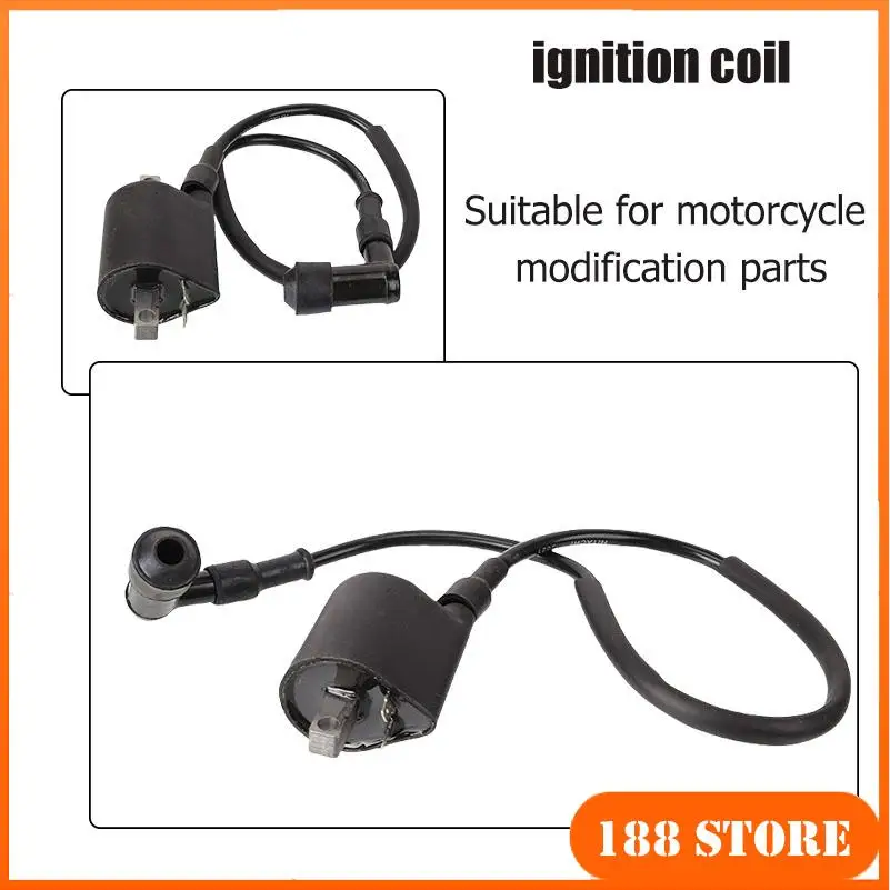 Suitable for motorcycle modification parts, high-voltage package ignition coil, efficient and energy-saving