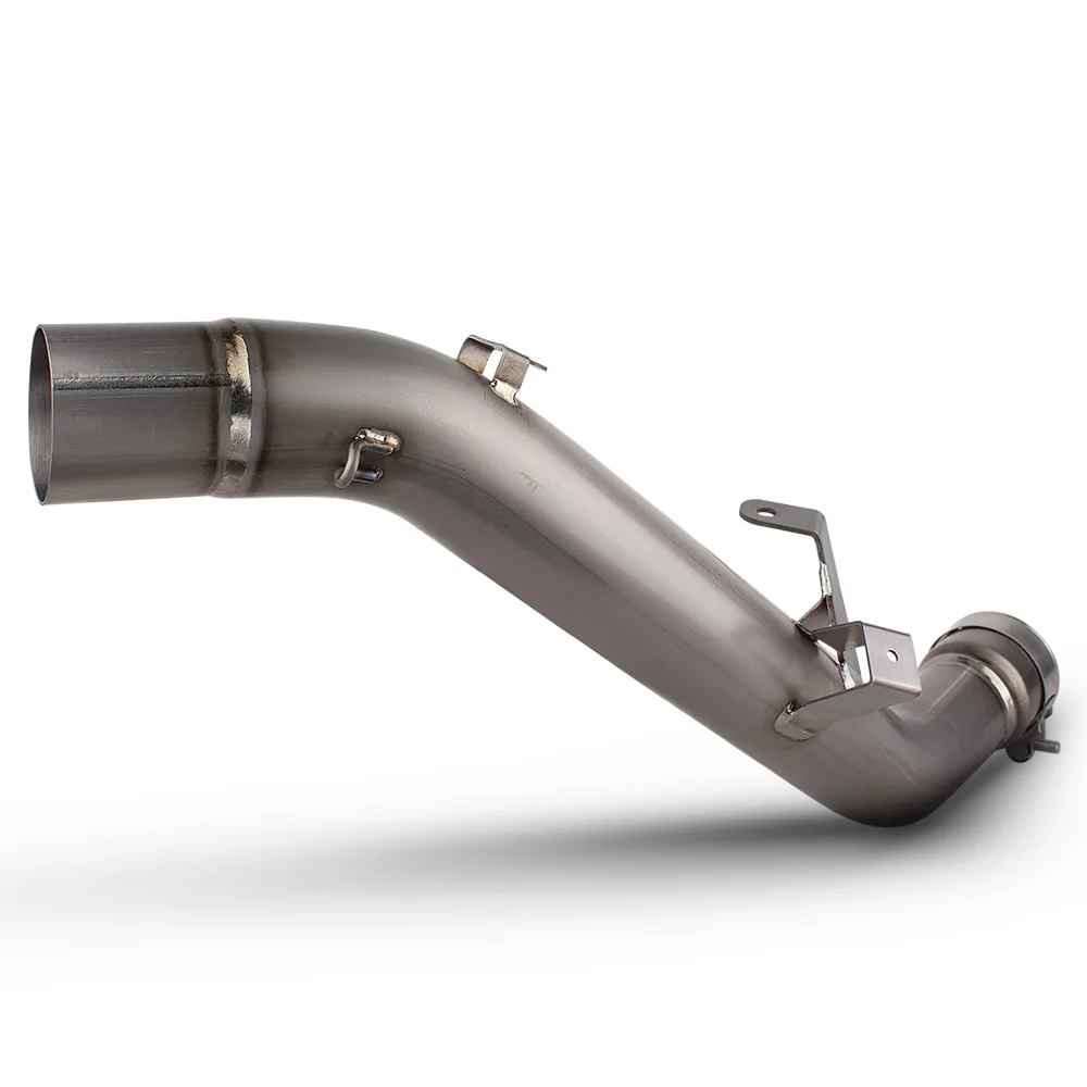 ZX820 Exhaust pipe For ZXMOTO 820RR ZX820 ZX820RR Motorcycle Exhaust Adapter Middle link pipe Racing tube accessories