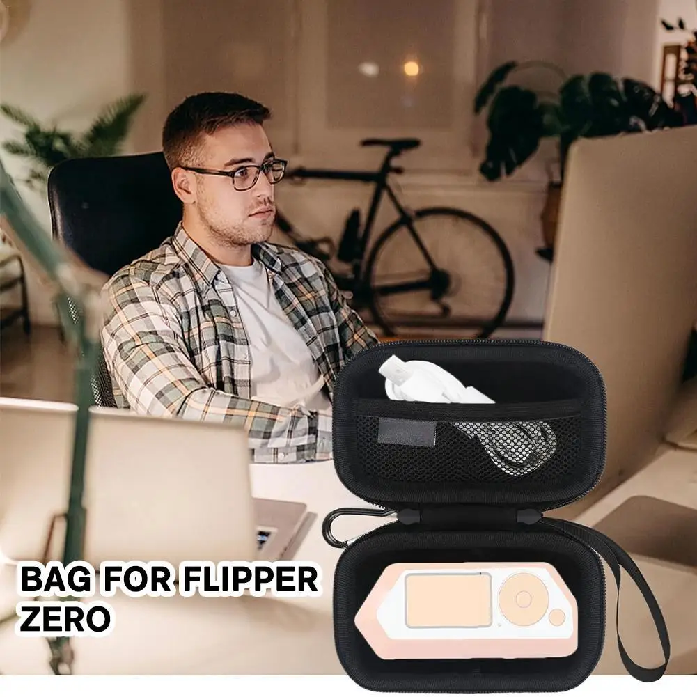 For Flipper Zero Organizer Scratchproof Shockproof Dustproof Game Console Holder Storage Bag For Flipper Zero Accessories