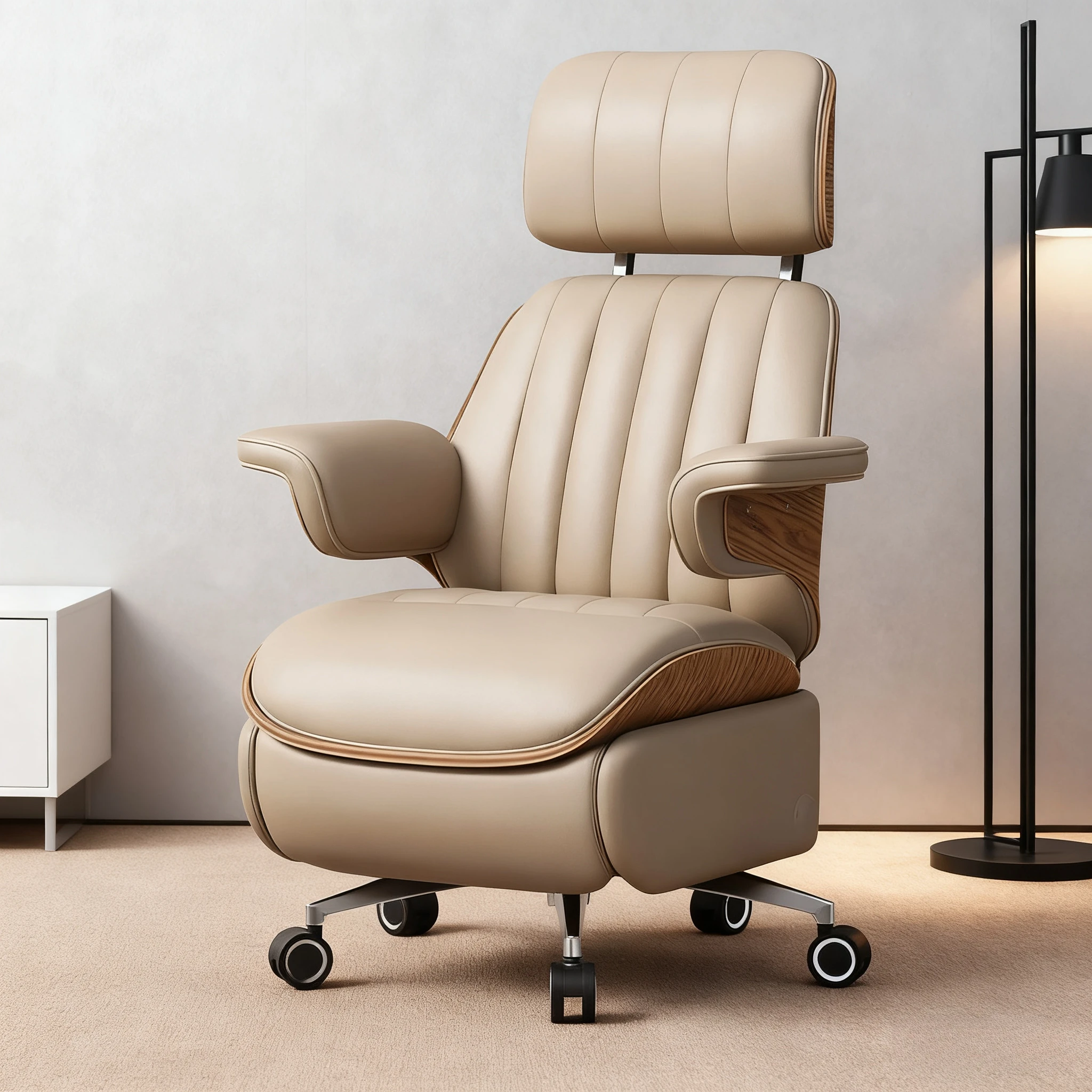 

Gaming Chair Office Chair Home Mobile Wheels Swivel Executive Modern Vanity Long Sitting Lift Bureau Meuble Furniture Decoration