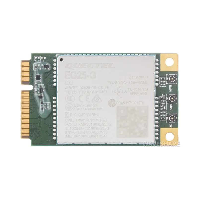 Imagem -04 - Pcie para Mini Pcie Gigabit Ethernet Usb 3.2 Gen1 para Raspberry pi Suporta Módulo 4g Rede de Alta Velocidade