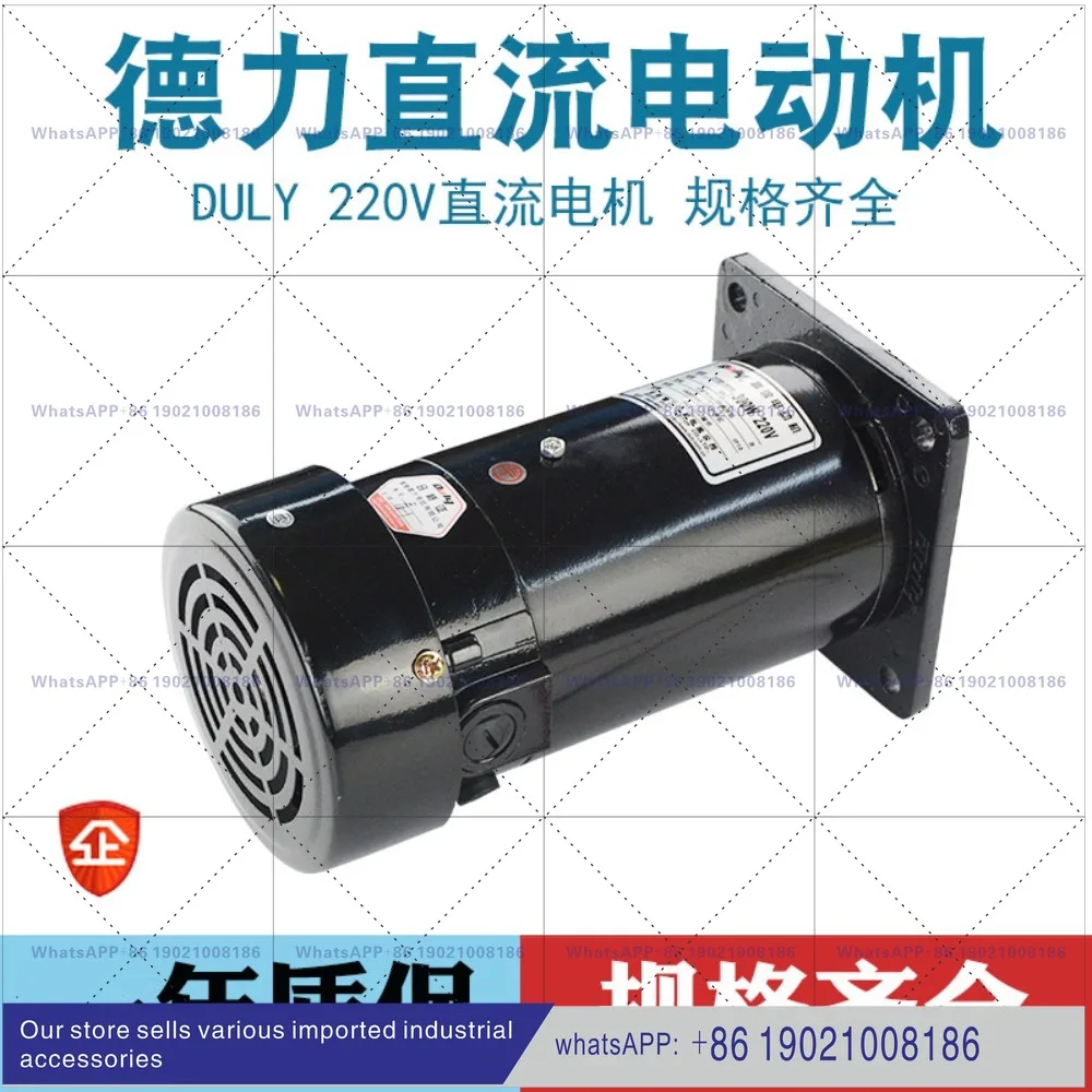 DULY vertical and horizontal 300W permanent magnet DC motor ZYT22-22018 bag making machine motor 220V