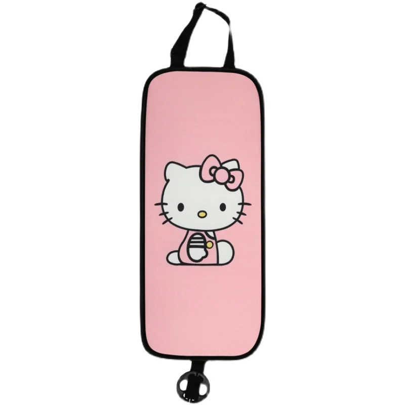 سيارة المقعد الخلفي الأوسط مسند الظهر وسادة واقية مكافحة الأوساخ وسادة الكرتون لطيف الإناث لوازم الديكور الداخلي اكسسوارات السيارات #5