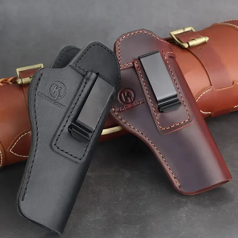 Holster For Man 2024 New Autumn Leather Concealed Carry Quick Draw Hunting Colt 1911 High Quality Designer Brand